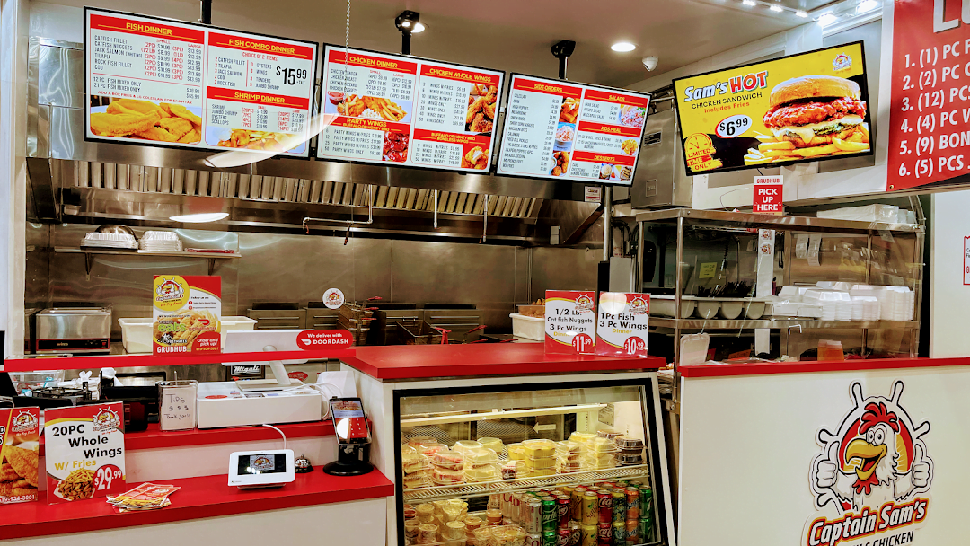 Captain Sam's Fish & Chicken Chula Vista Inside